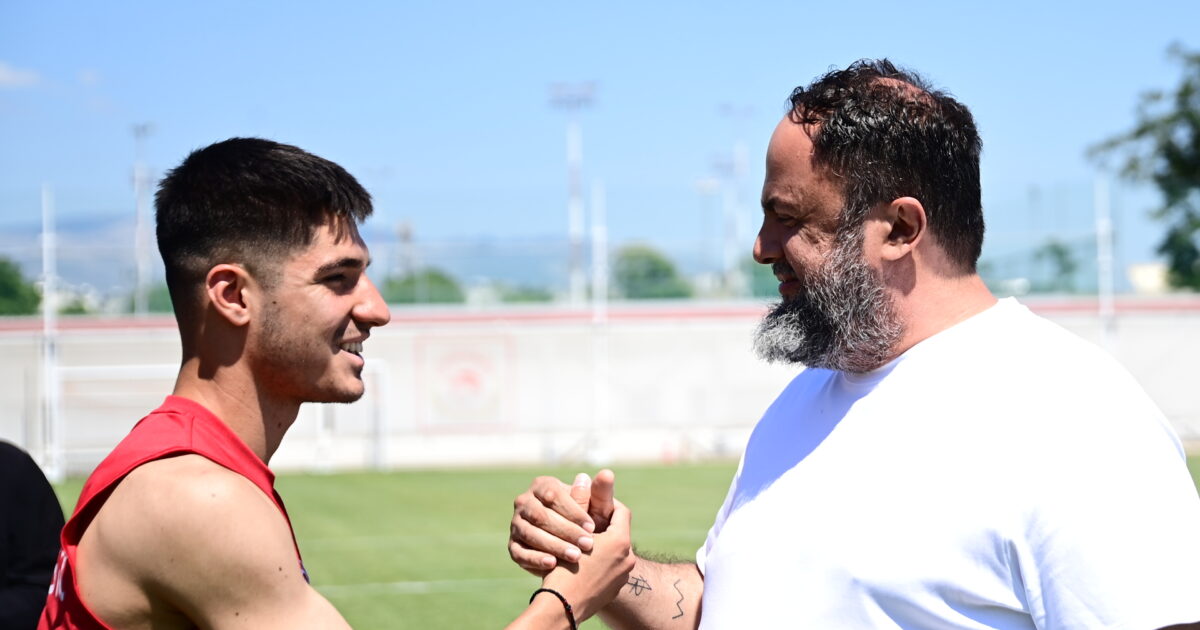 Olympiacos was sanctified by Vangelis Marinakis in Rentis – present