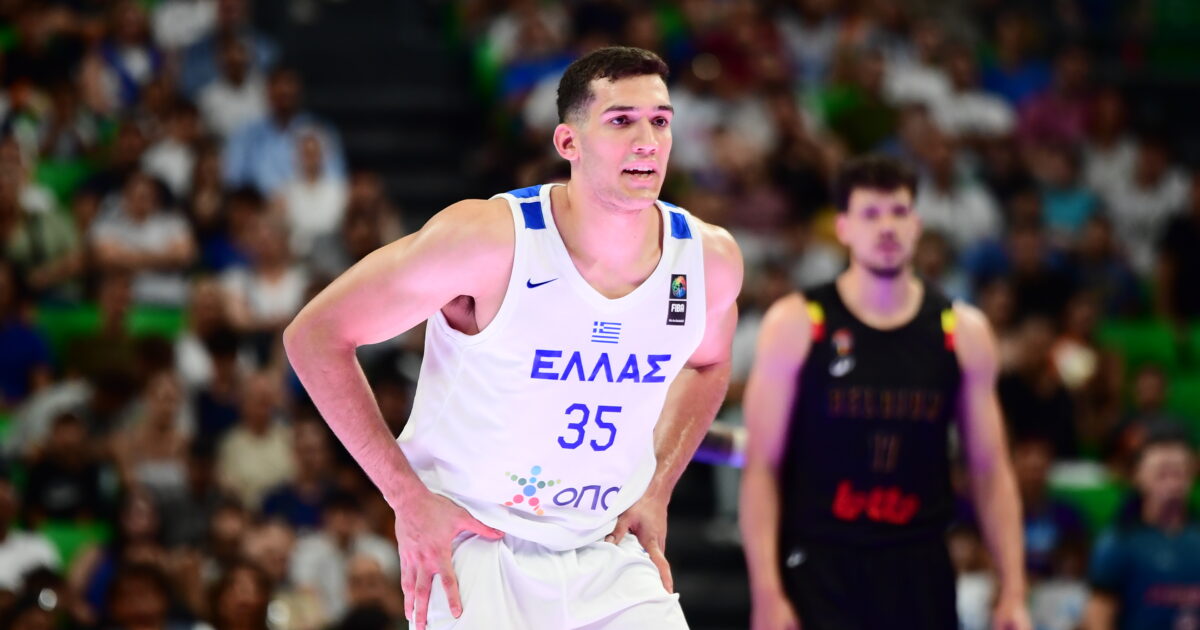Vangelis Zougris suffered an injury to the right foot, concern in national basketball