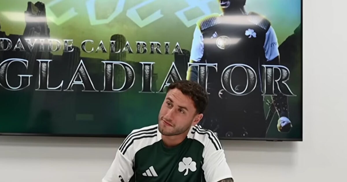 Davide Calabria: To win titles and see my photo at the Panathinaikos training center