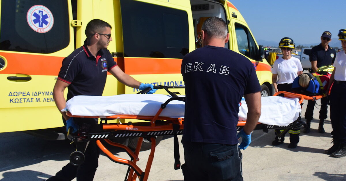 Corfu: The body was unloaded by the tourist who was trapped in a rough spot in Paleokastritsa