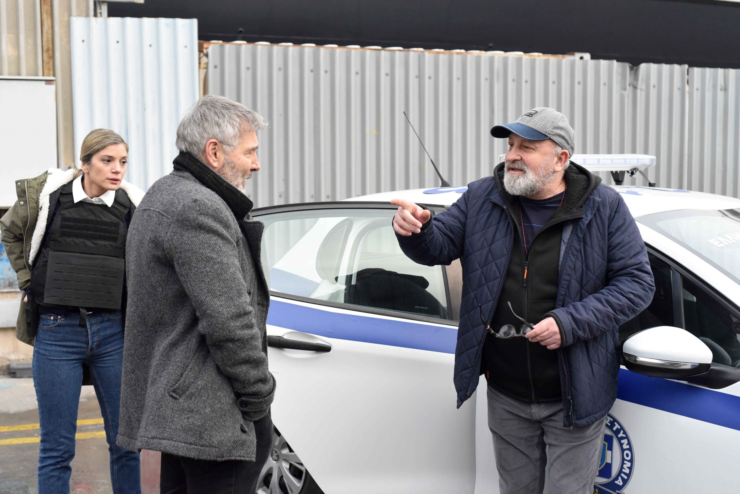 Ο Θοδωρής Αθερίδης με τον Γρηγόρη Καραντινάκη