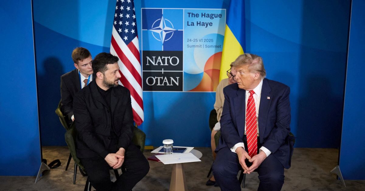 Trump telephone with Zelenski on the sidelines of the Putin -Whitkov meeting