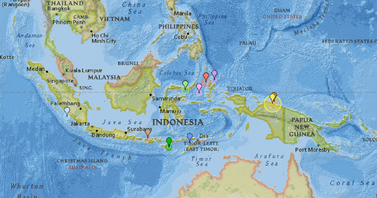Strong earthquake 6.5 Richter in Indonesia – there is no chance of a tsunami