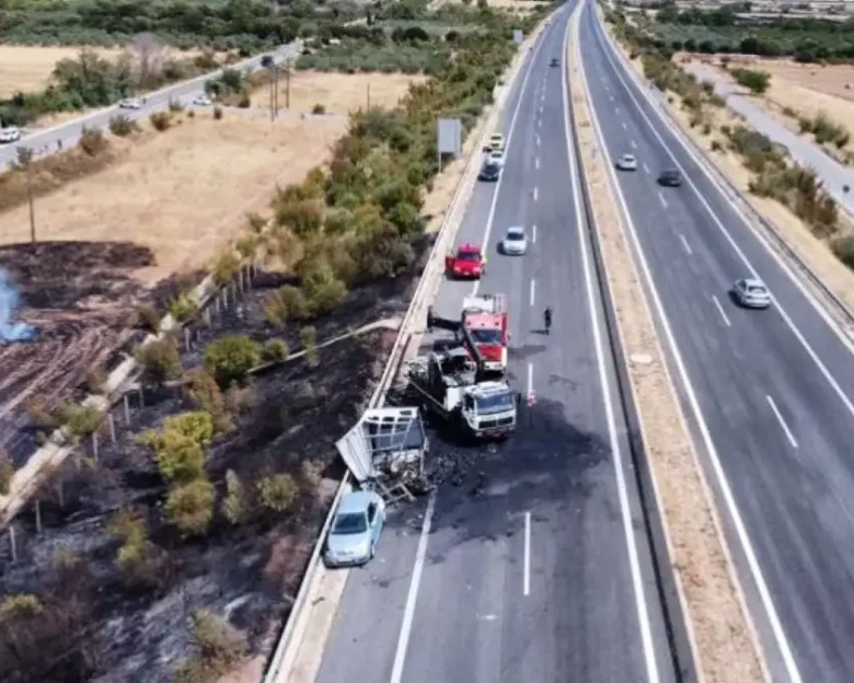 Τροχαίο στην Εγνατία: Στις φυλακές Κομητηνής ο οδηγός του φορτηγού που προκάλεσε το δυστύχημα με τα 3 θύματα