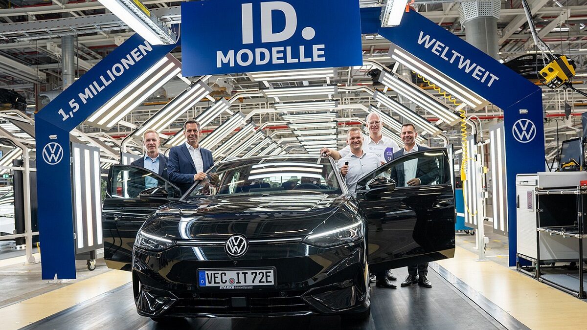VOLKSWAGEN 1.5 million ID. model in Emden.