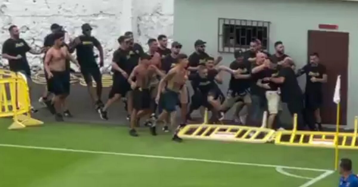 Wild clashes in Las Palmas – Tenerife: Police intervention to prevent the worst