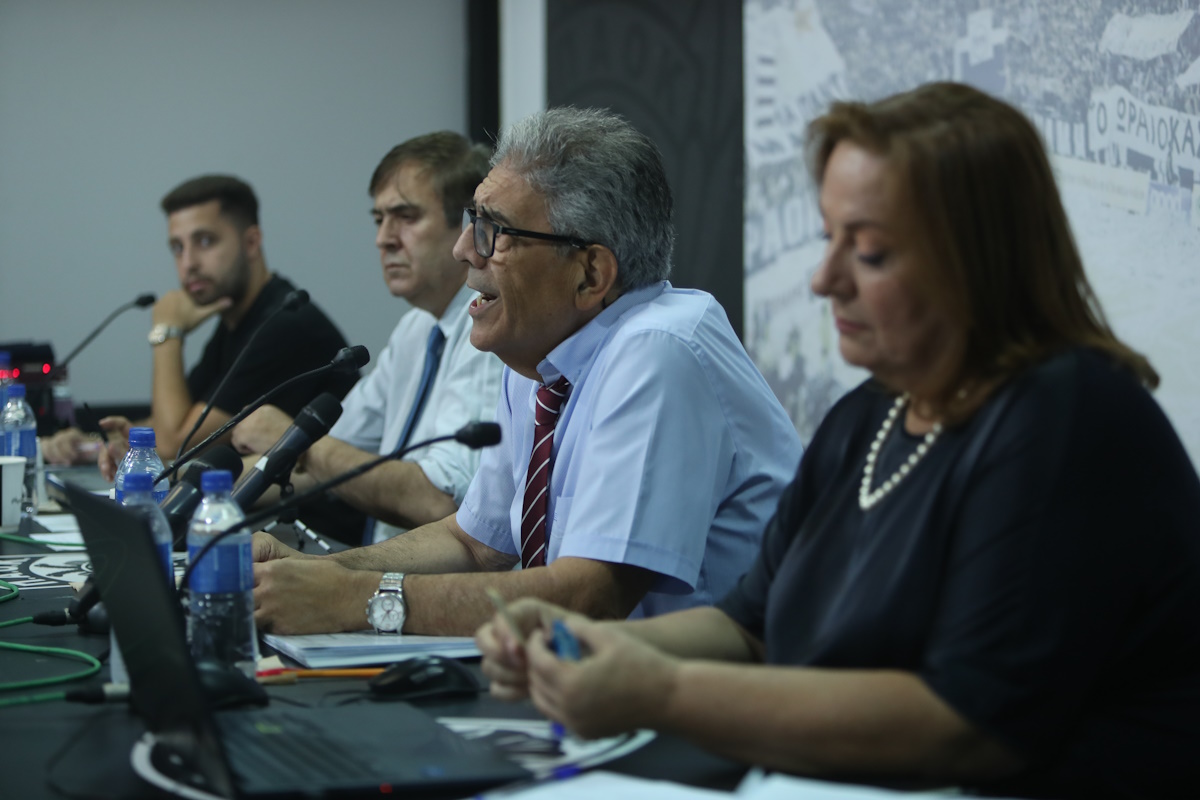 Η συνέντευξη Τύπου του ΑΣ ΠΑΟΚ (ΦΩΤΟ ΒΑΣΙΛΗΣ ΒΕΡΒΕΡΙΔΗΣ