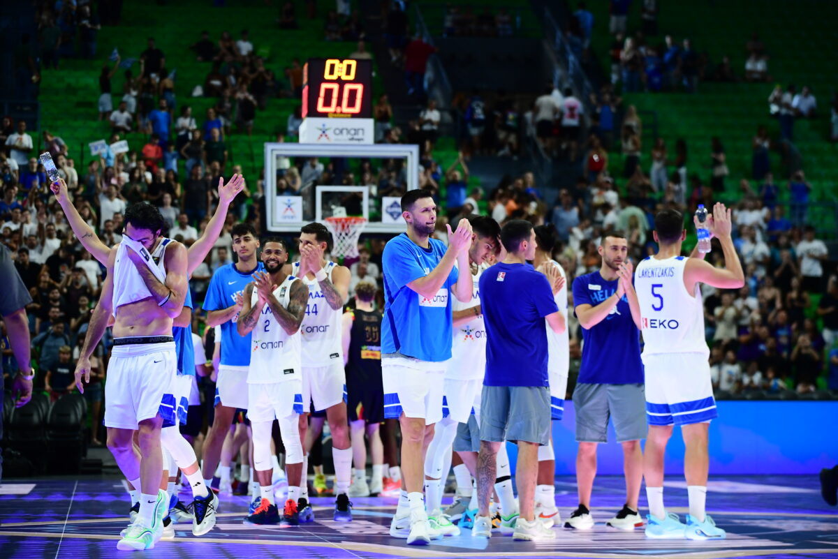 Oι παίκτες της Εθνικής μπάσκετ KLODIAN LATO