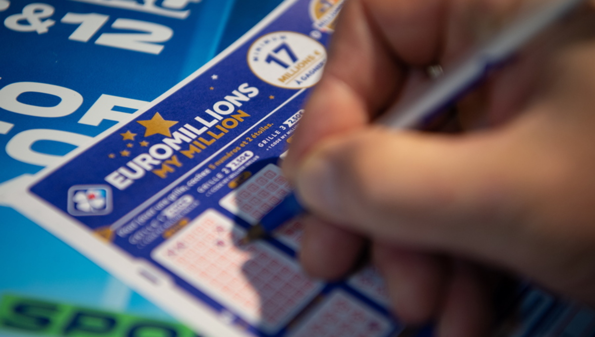 Ένα δελτίο Euromillions στη Γαλλία