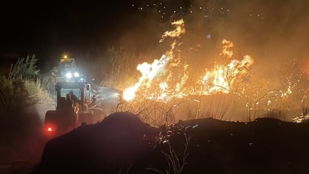 Φωτιά στο Ευηνοχώρι