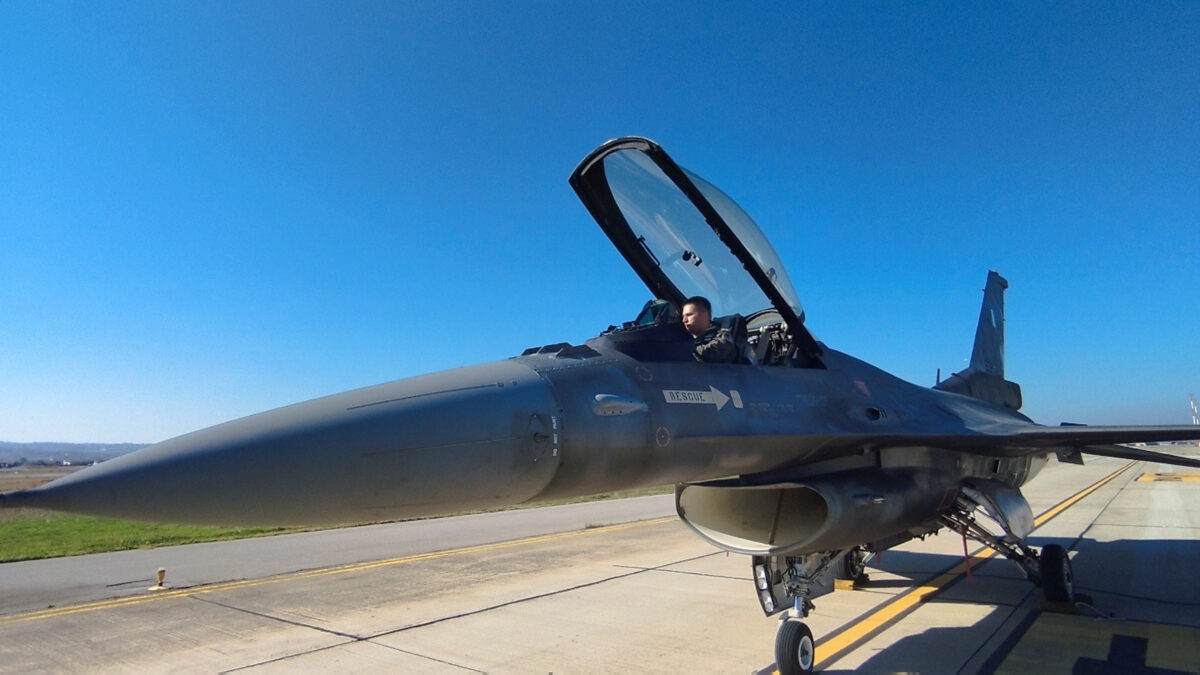 Μαχητικό F-16 της Πολεμικής Αεροπορίας