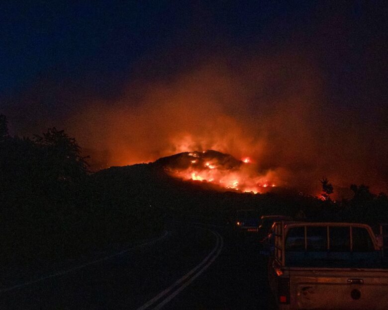 Φωτιά στην Ορεστιάδα στην περιοχή Αμμόβουνο- Ενισχύθηκαν οι δυνάμεις