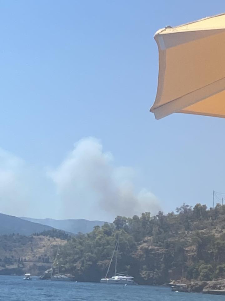 Η φωτιά στη Αργολίδα