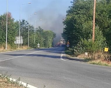 Φωτιά στην Κοζάνη