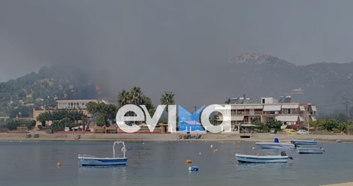 φωτιά στην Εύβοια