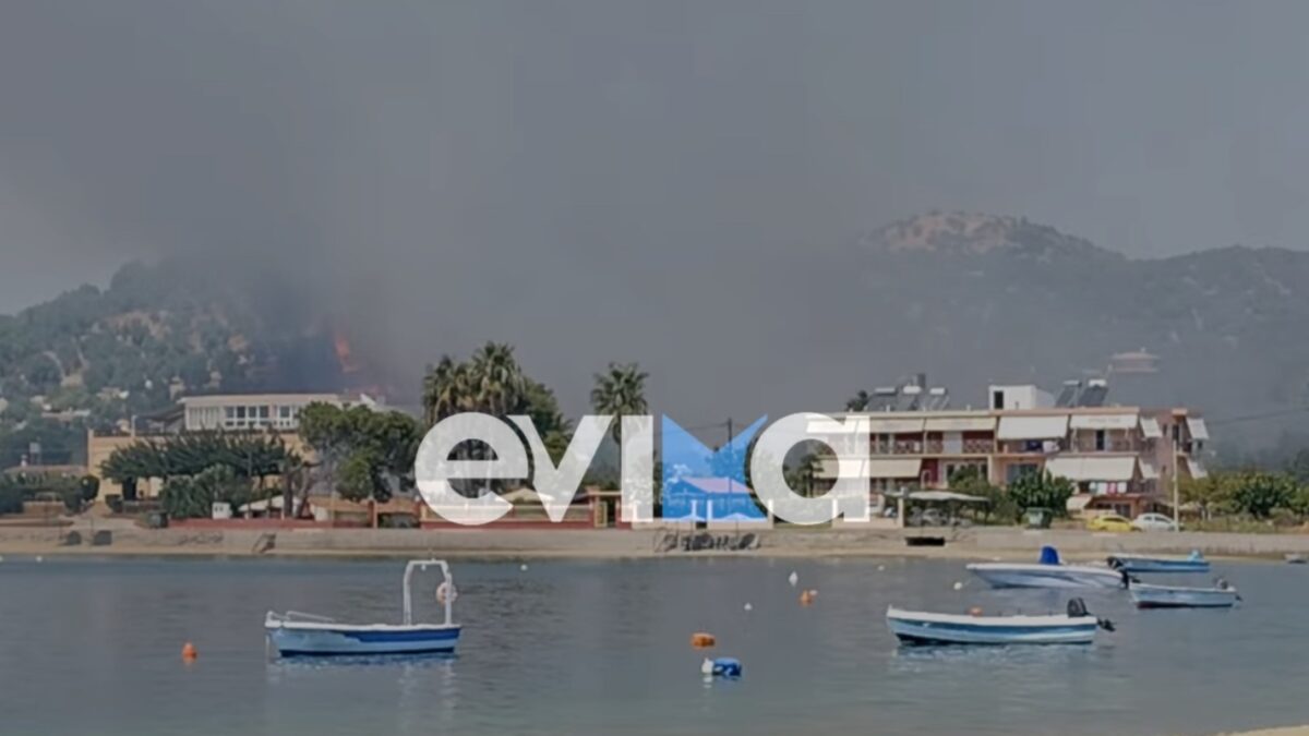 φωτιά στην Εύβοια