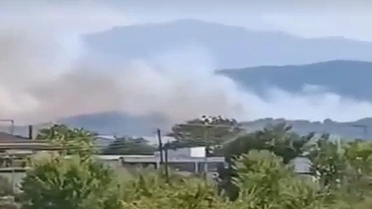 Η φωτιά στην Καρδίτσα