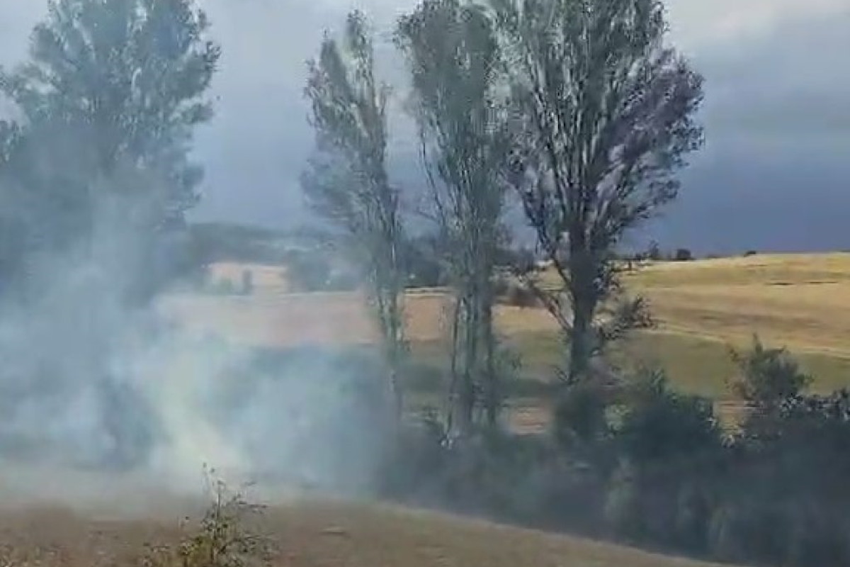 Η φωτία στην Λευκοπηγή Κοζάνης