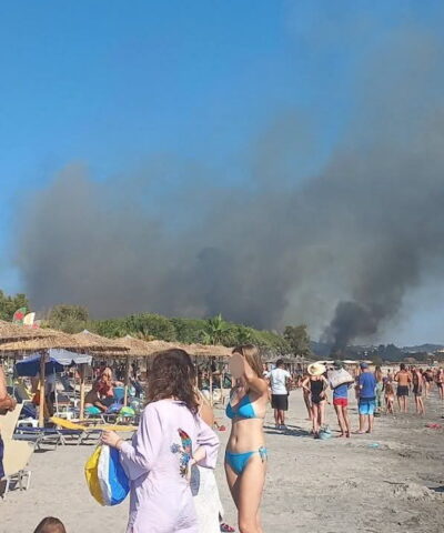 Φωτιά στην Πρέβεζα στην περιοχή Καστροσυκιά και νέα αναζωπύρωση στη Βρυσούλα