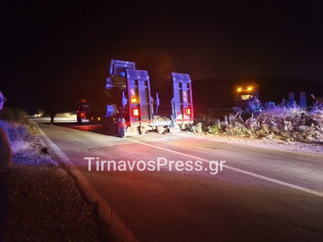 Σημείο στην φωτιά στον Τύρναβο