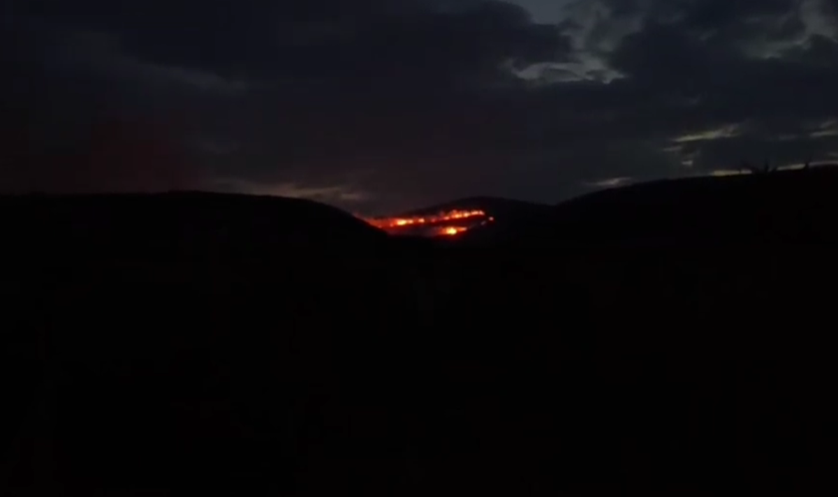 Φωτιά στον Τύρναβο