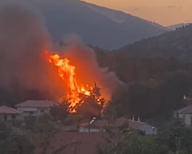 Φωτιά στην Ξάνθη