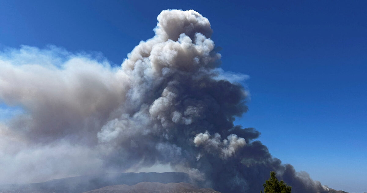 Fires in Greece: Scattered outbreaks in Preveza – In a rough spot the flames in Chios