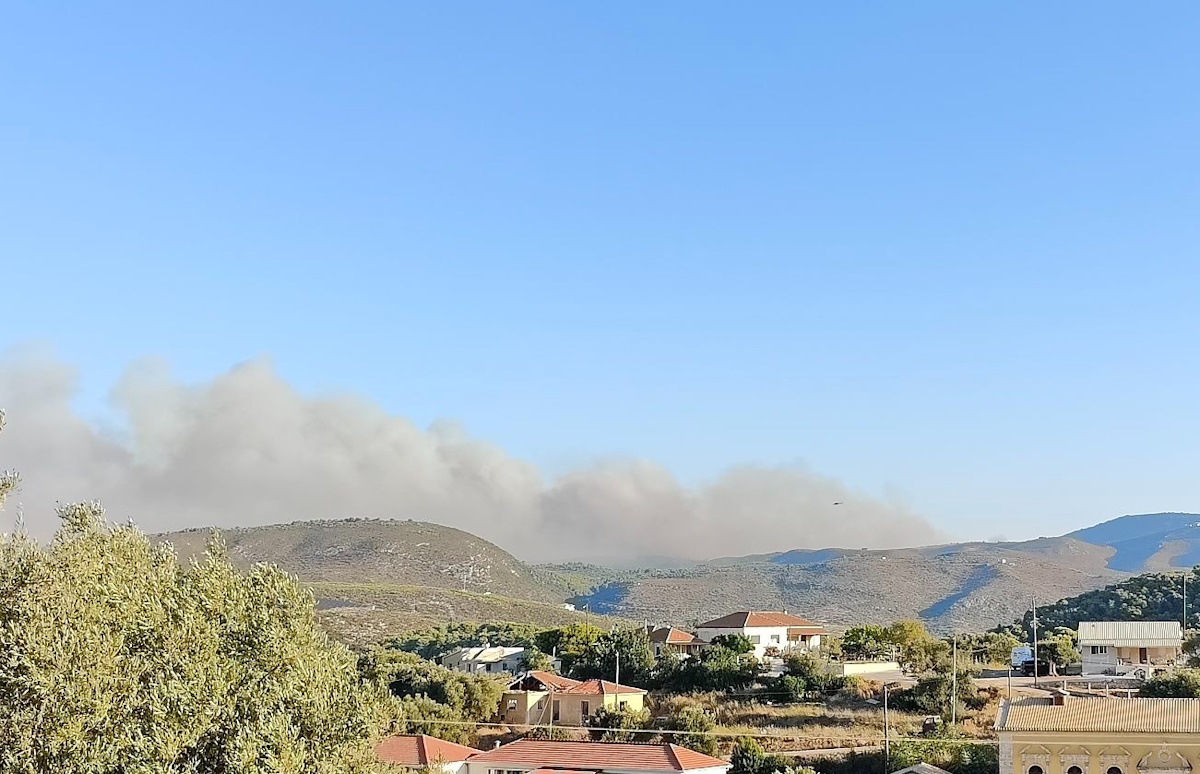 Φωτιά στη Ζάκυνθο