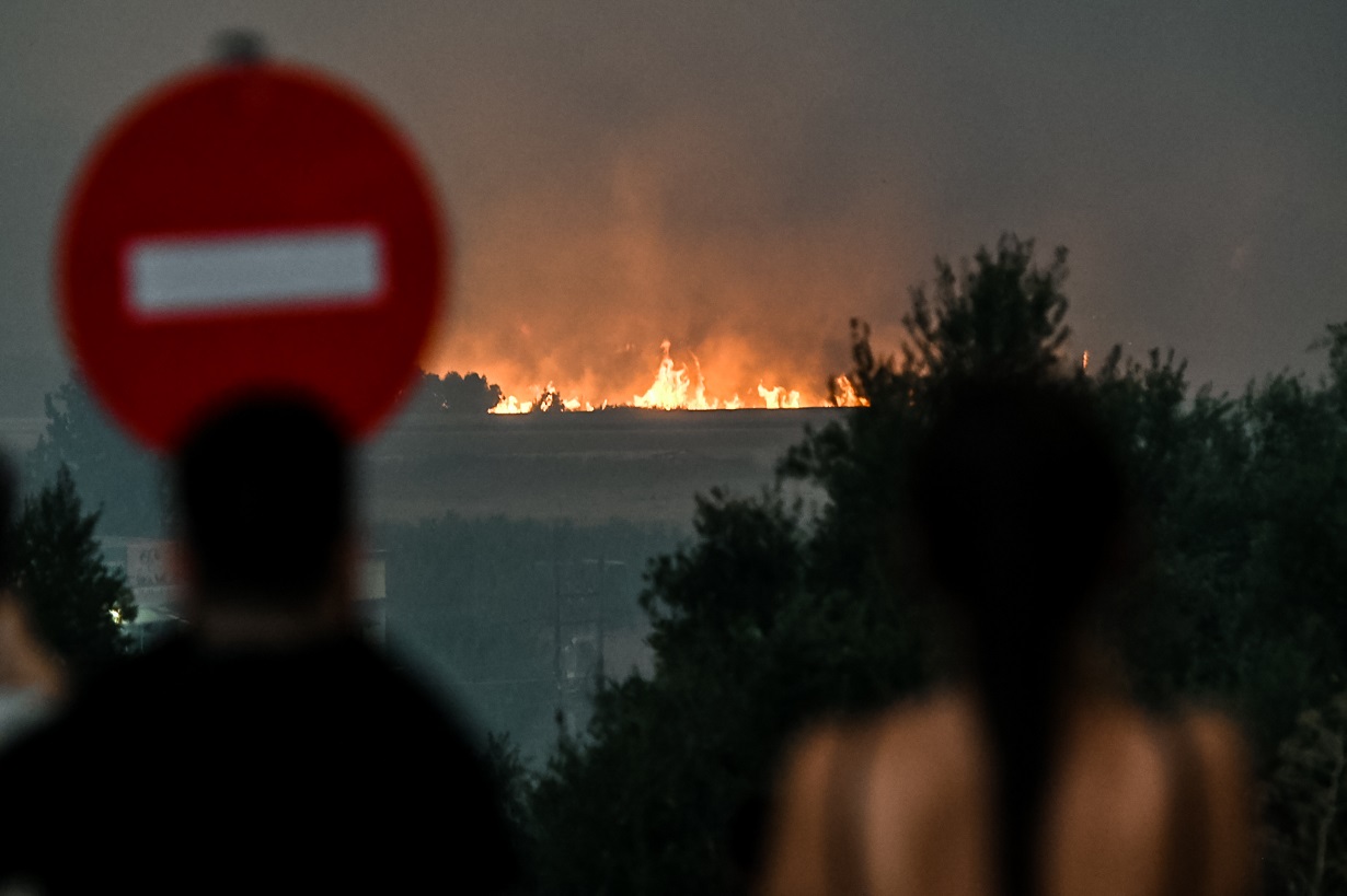 Πυρκαγιά στην Αχαϊα