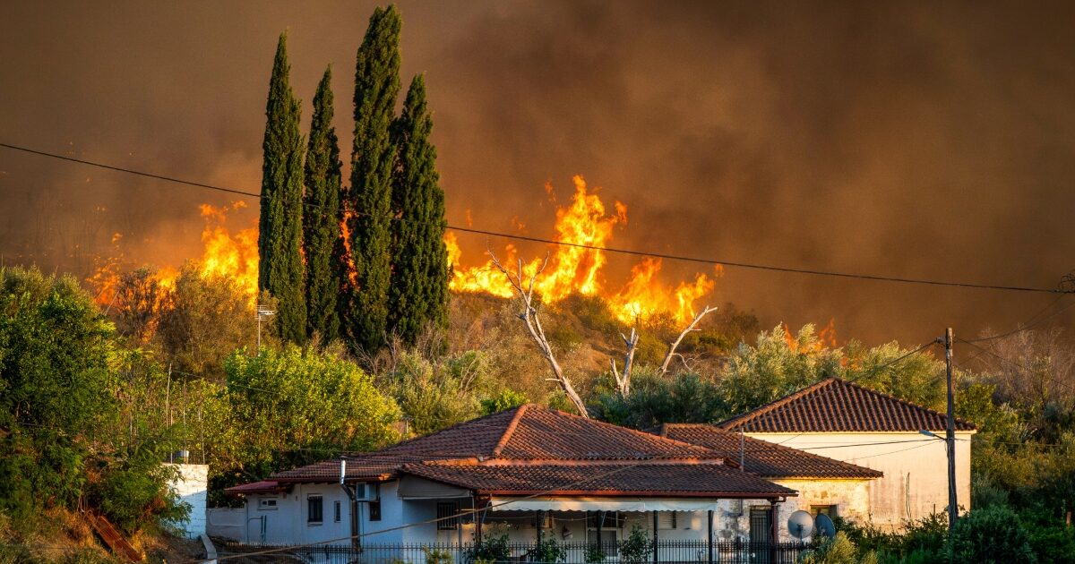 Extreme risk for fire on Sunday in Attica, Boeotia and South Euboea – the strong winds do not recede