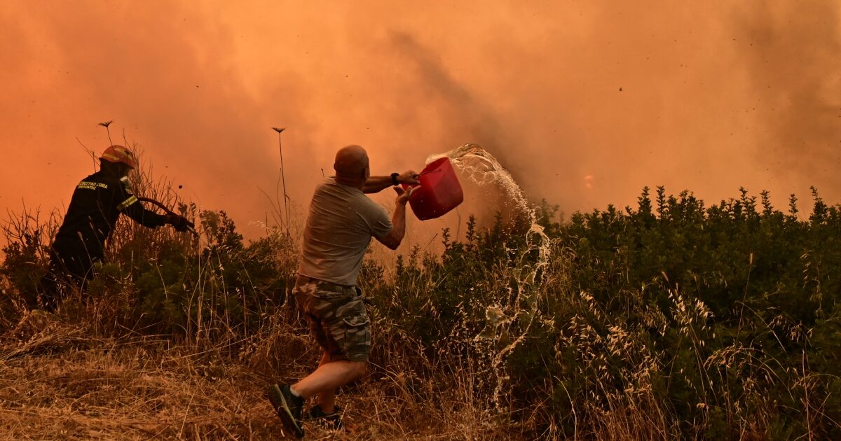 Fire in Ioannina: He sounded 112 to evacuate the area of Protopapa in Zitsa