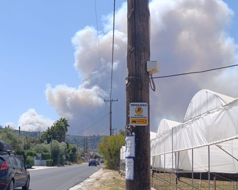 Άνοιξε η Περιμετρική Πατρών μετά την καταστροφική φωτιά – Η ανακοίνωση της Ολυμπίας Οδού