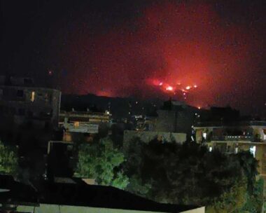 Φωτιά στην Πάτρα