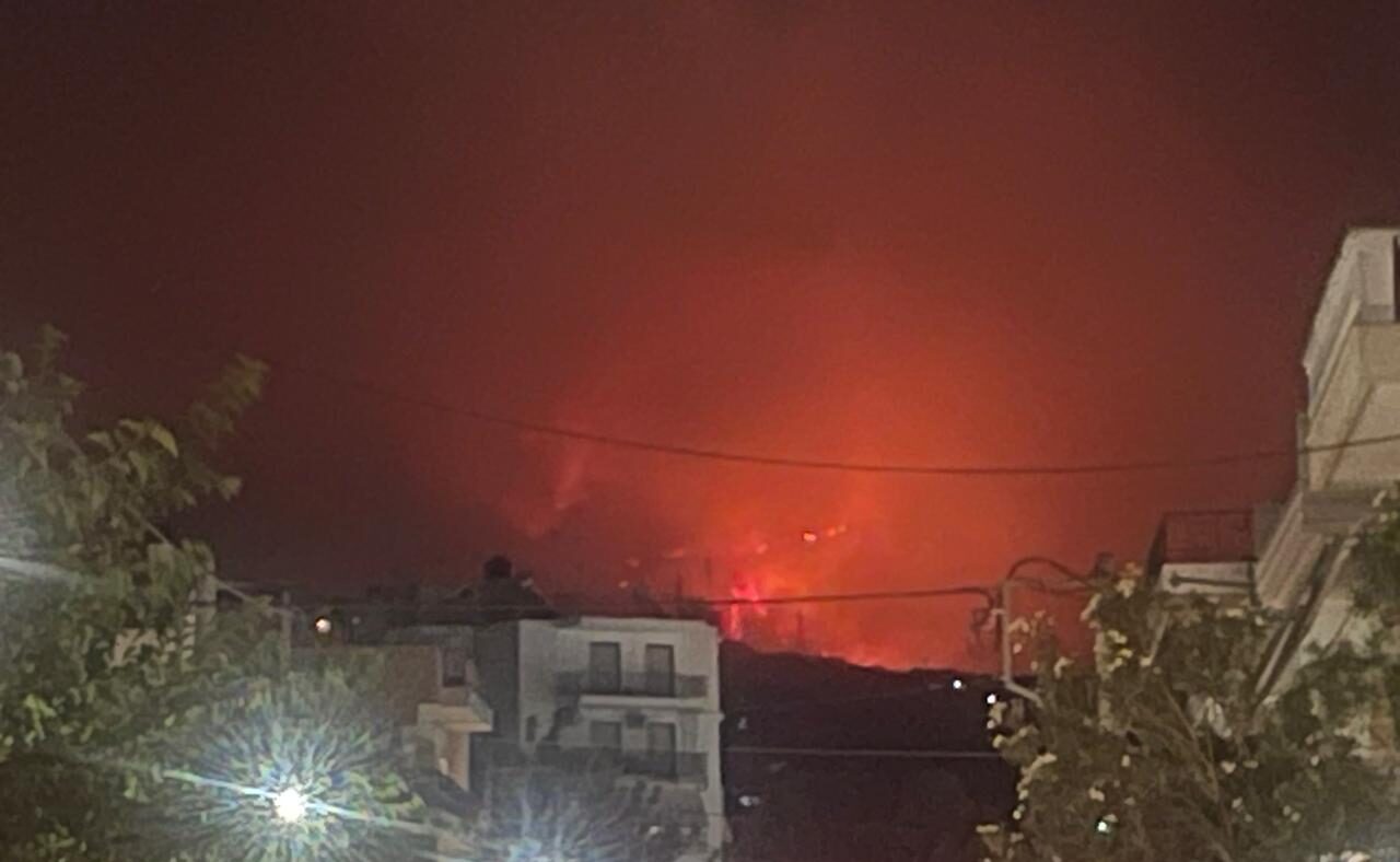 Φωτιά στην Πάτρα
