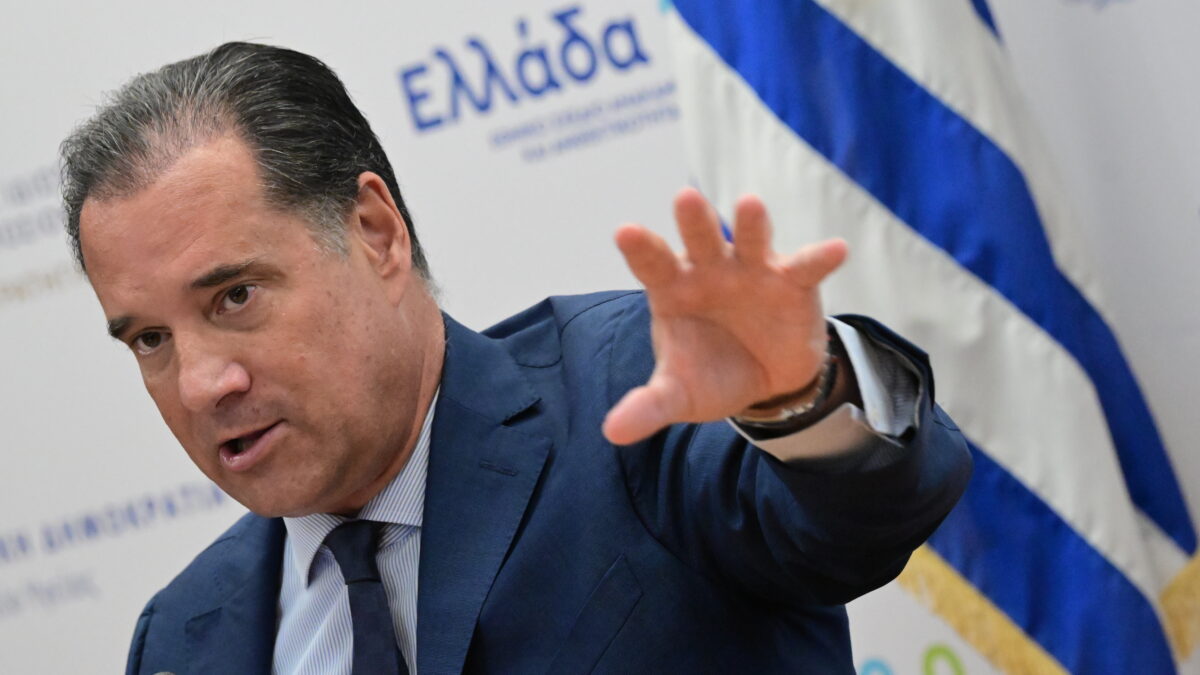 Ο υπουργός Υγείας, Άδωνις Γεωργιάδης
