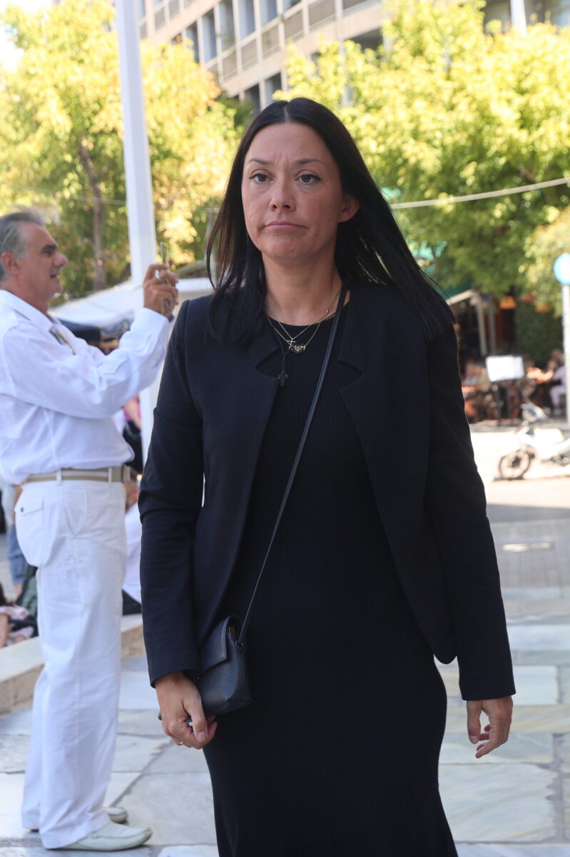 Η βουλευτής του ΠΑΣΟΚ Νάντια Γιαννακοπούλου (ΓΙΑΝΝΗΣ ΠΑΝΑΓΟΠΟΥΛΟΣ