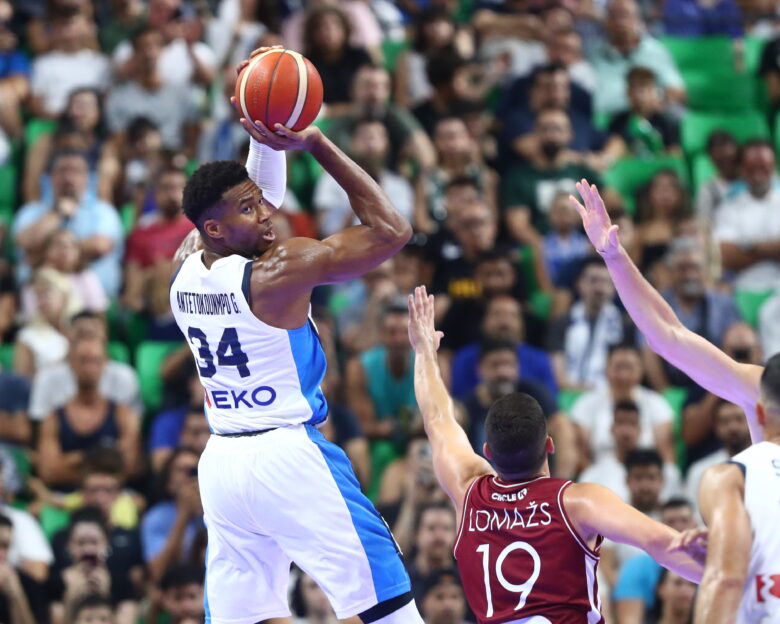 Ελλάδα – Λετονία 104-86: Σούπερ Αντετοκούνμπο χάρισε τη φιλική νίκη στην Εθνική μπάσκετ