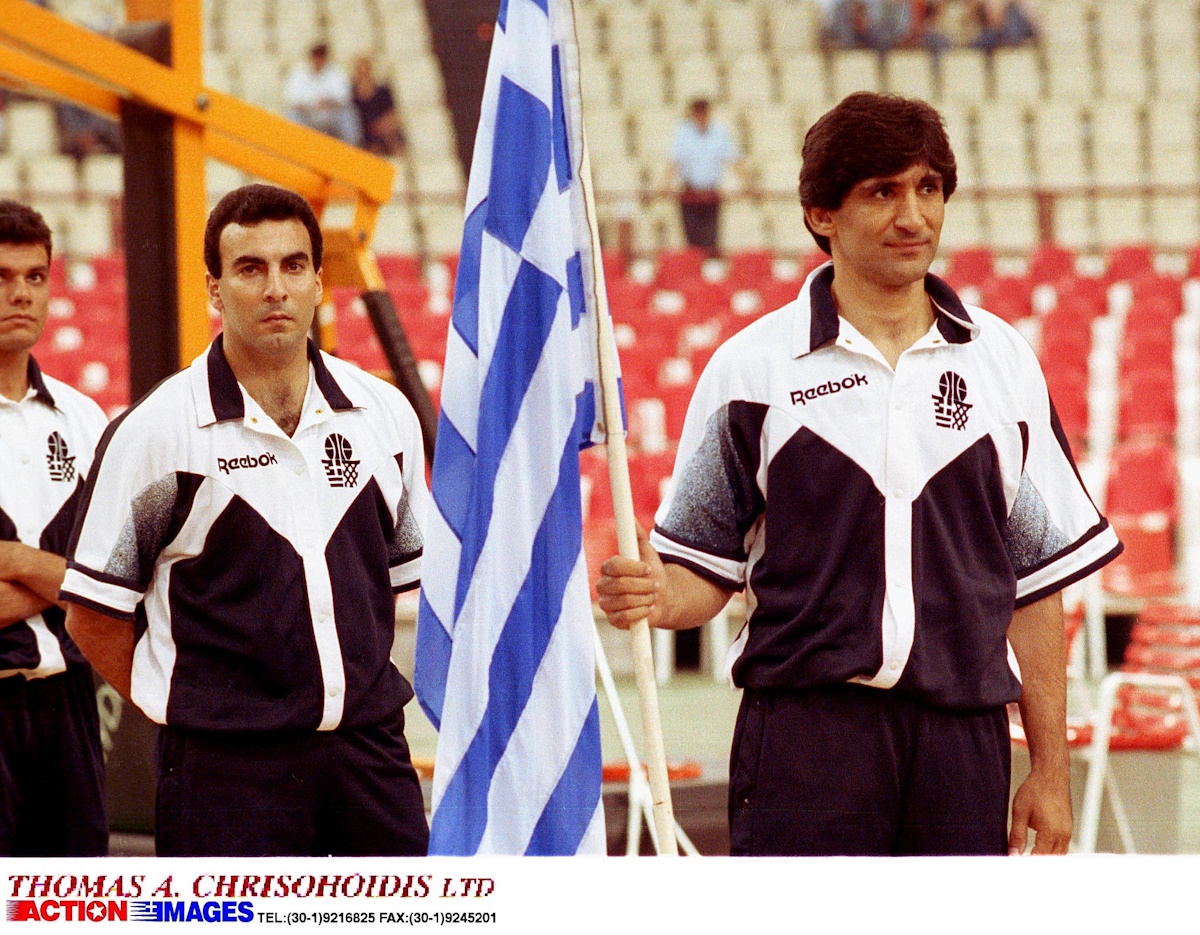Νίκος Γκάλης και Παναγιώτης Γιαννάκης (ΦΩΤΟ Eurokinissi)