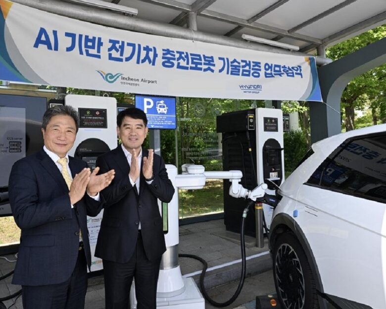 Hyundai: Φόρτιση με ρομπότ και Τεχνητή Νοημοσύνη