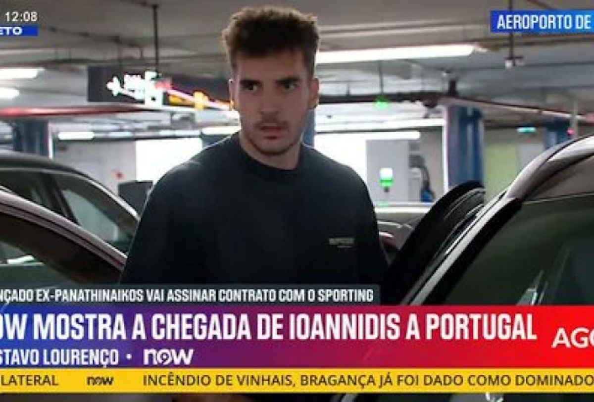 Ο Φώτης Ιωαννίδης έφτασε στη Λισαβόνα: «Μίλησα με τον Βαγιαννίδη, πολύ χαρούμενος που είμαι εδώ»