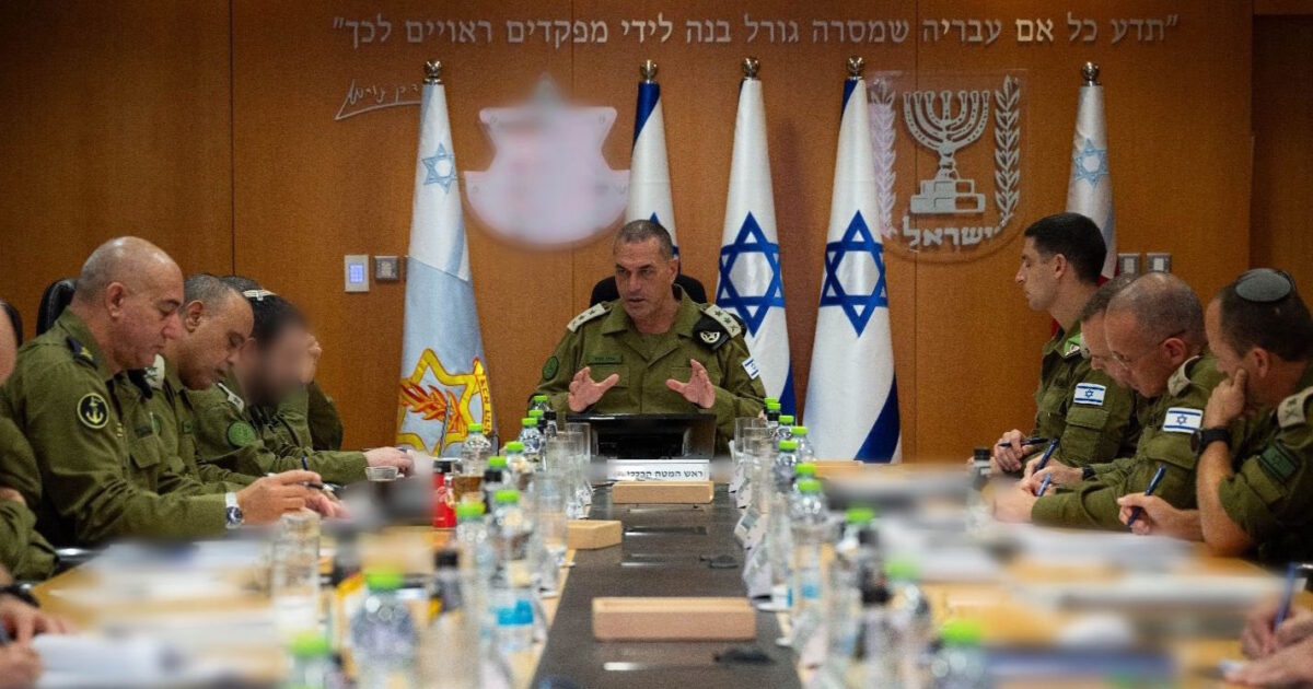 Israel: The head of the Armed Forces disagrees with the Netanyahu plan for the full occupation of Gaza