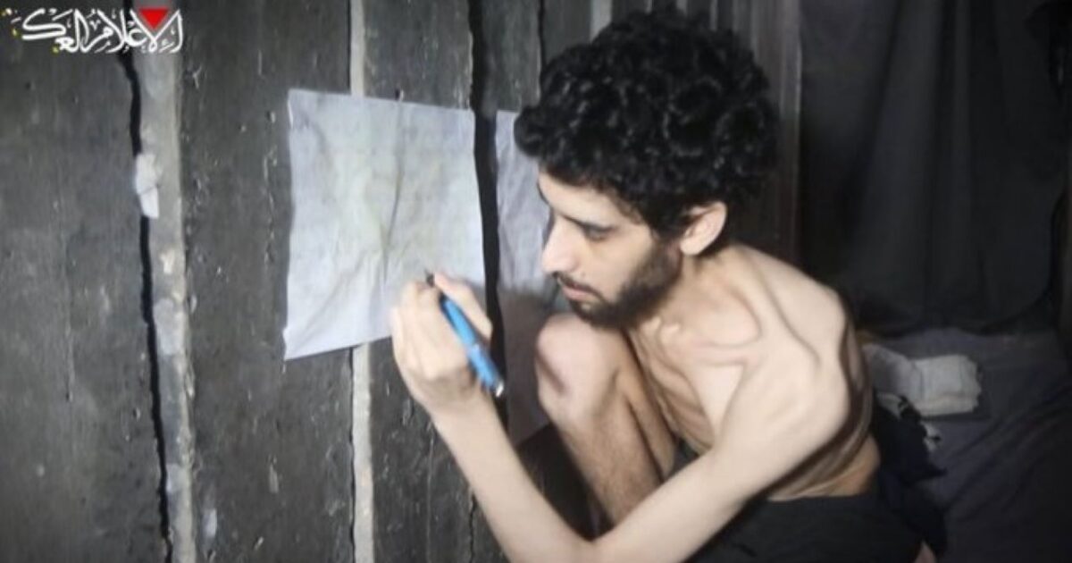 Hamas released a video with Israeli hostage – appears malnourished and weakened