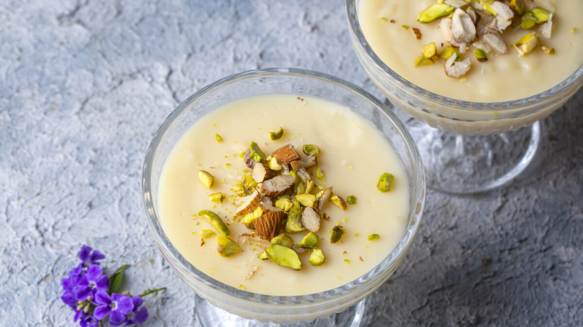 Traditional delicious Turkish Desserts; Keskul