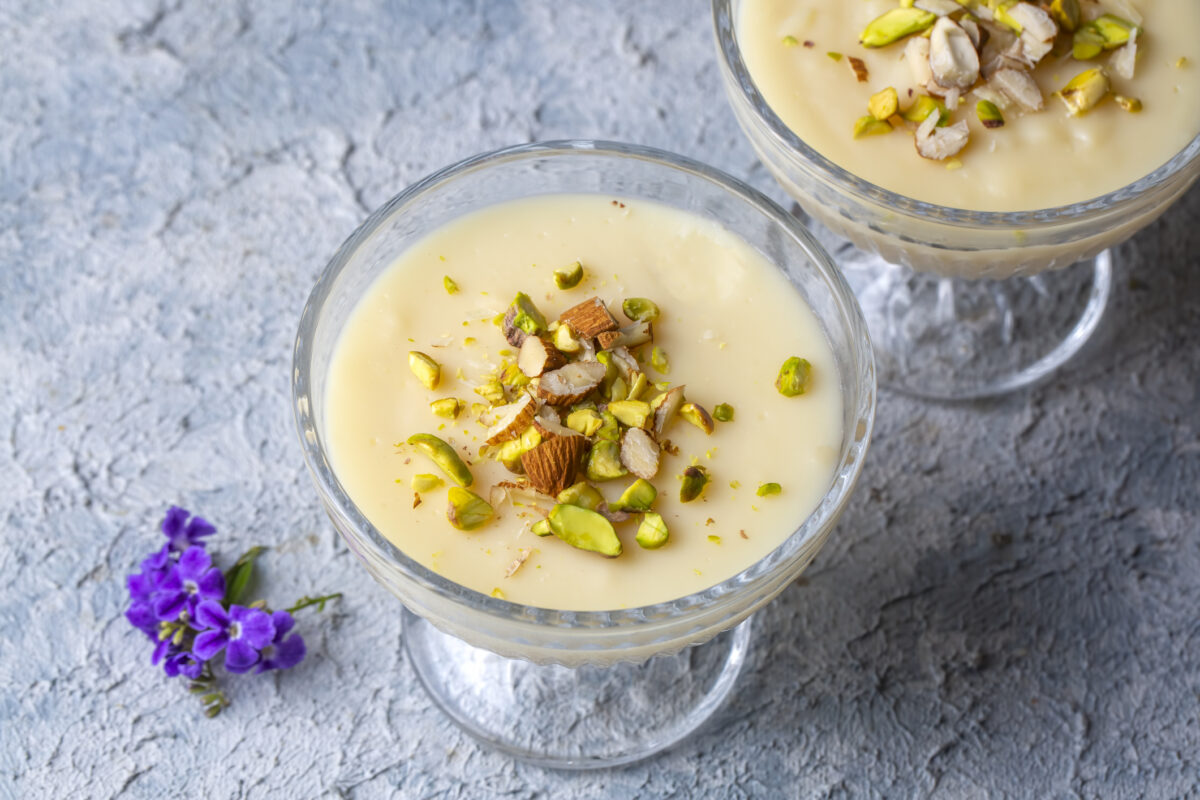 Traditional delicious Turkish Desserts; Keskul