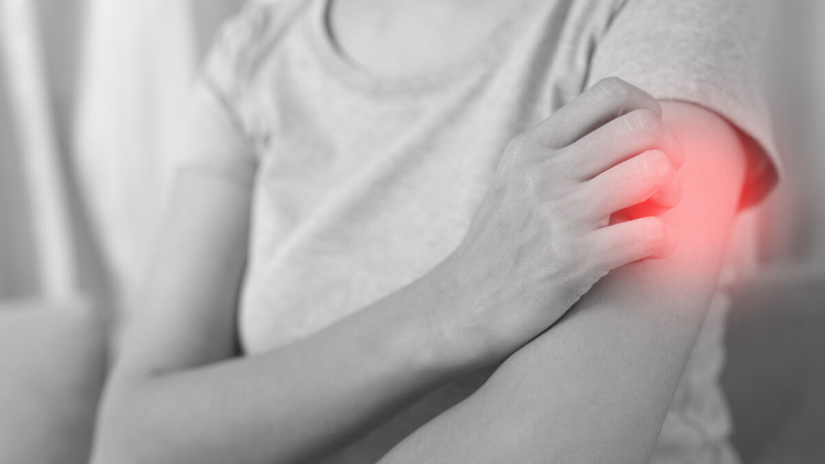 Itching all over the body with a rash all over the body. There may be a different cause