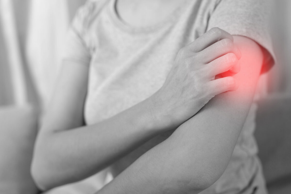 Itching all over the body with a rash all over the body. There may be a different cause