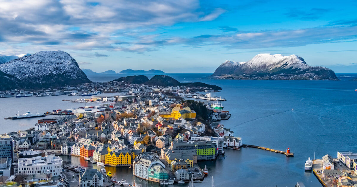 Alesud: The city – jewelry of Norway with the signature of Art Nouveau