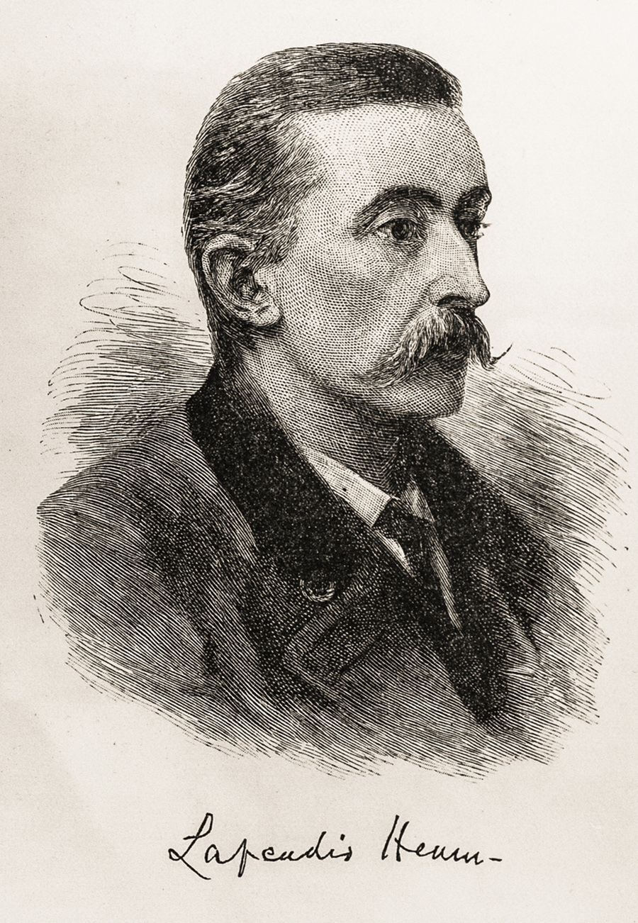 Illustration from Harper's Magazine Volume LXXIV -December 1886-May 1887 :-     Patrick Lafcadio  Hearn (June 27, 1850 – September 26, 1904),   was a Greek-Irish writer, translator, and teacher who introduced the culture and literature of Japan to the West.