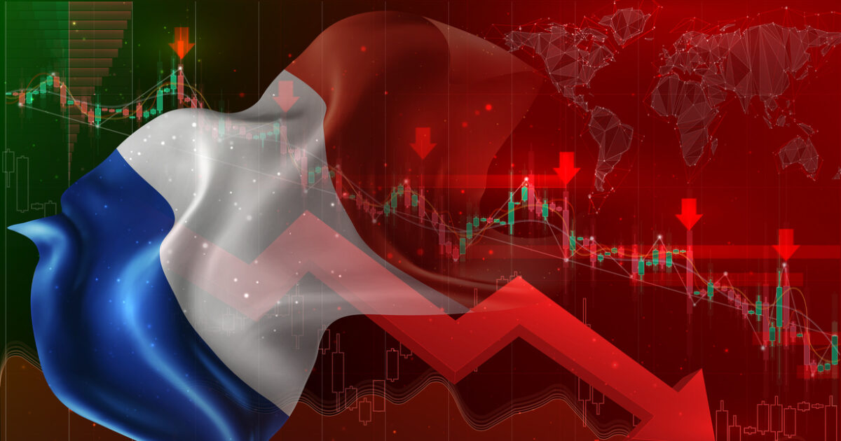 France’s borrowing costs increased due to political crisis