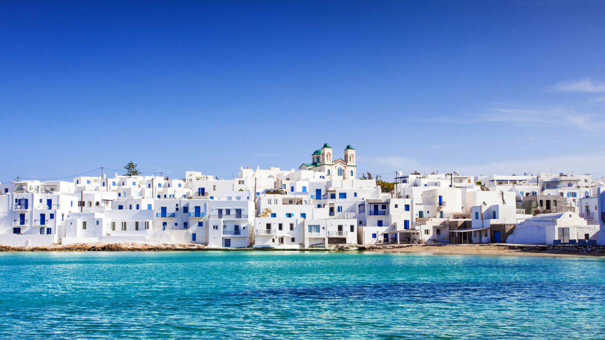 Greek village of Naousa, Paros island, Greece